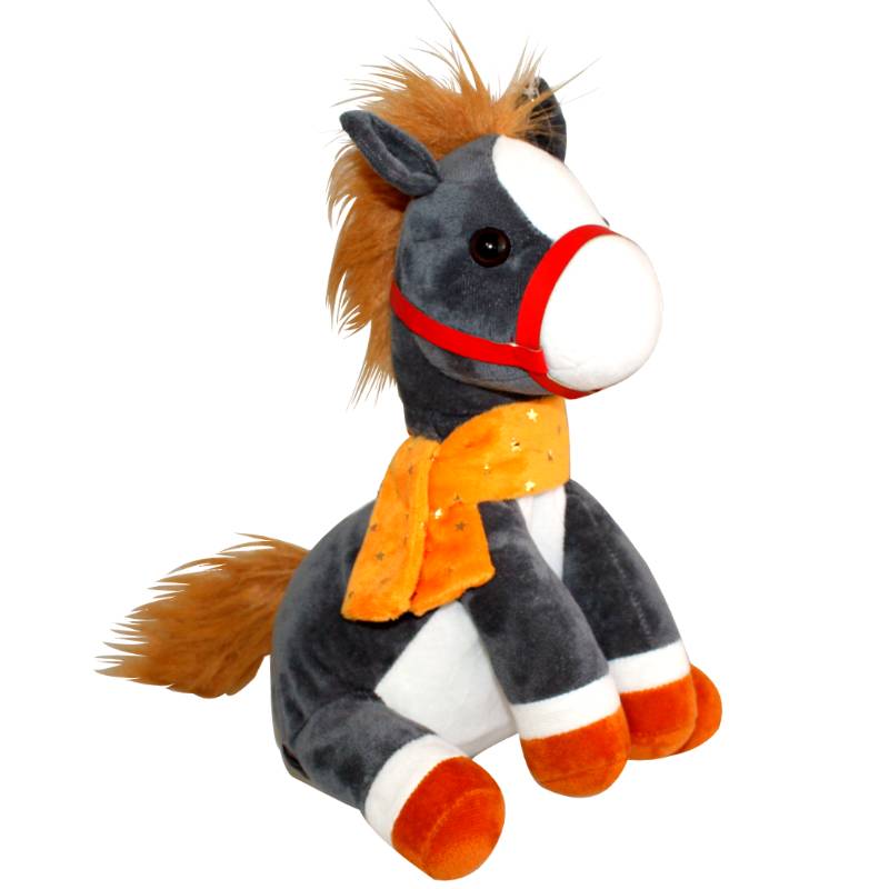 Детский новогодний подарок в мягкой игрушке весом 600 грамм